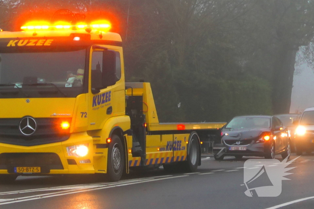 Flinke schade bij kop-staartbotsing