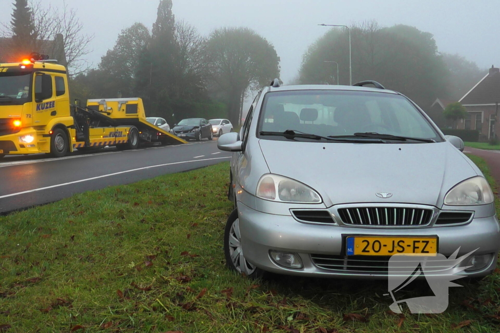 Flinke schade bij kop-staartbotsing