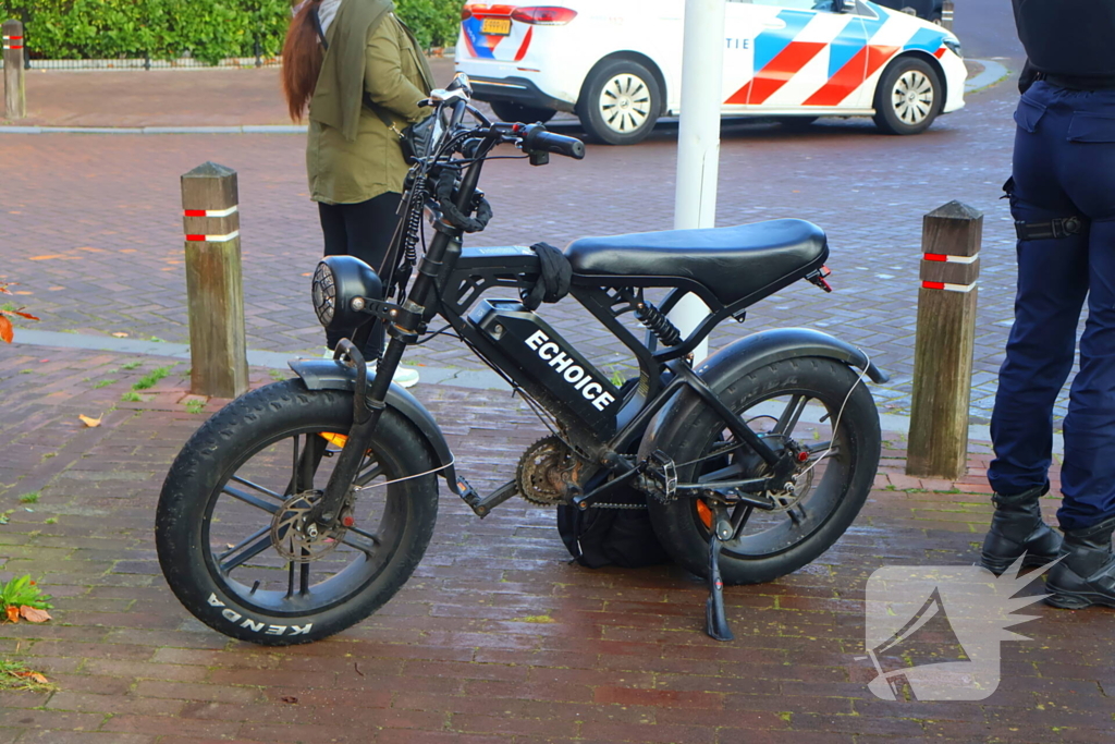 Fatbike in beslag genomen na aanrijding