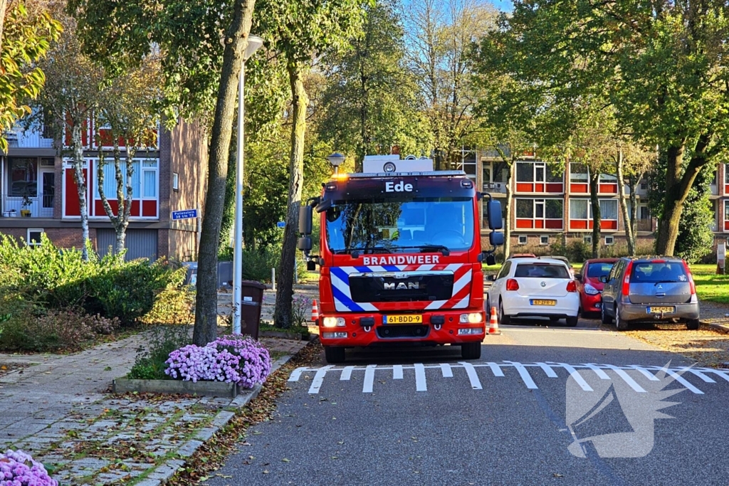 Gasleiding geraakt tijdens zaagwerkzaamheden in wegdek