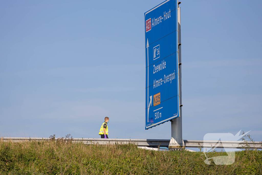 Snelweg deels afgesloten wegens politieonderzoek