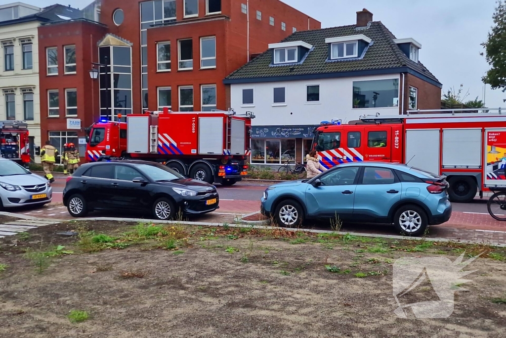 Brand tijdens werkzaamheden in bedrijfsgebouw