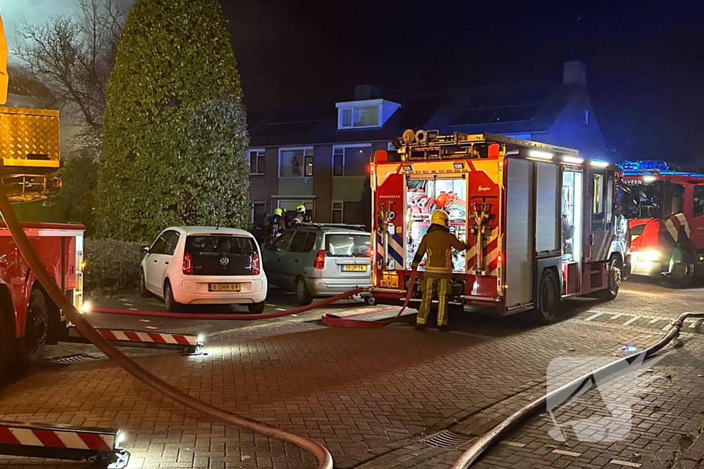 Bewoner overleden bij uitslaande brand in rijtjeshuis