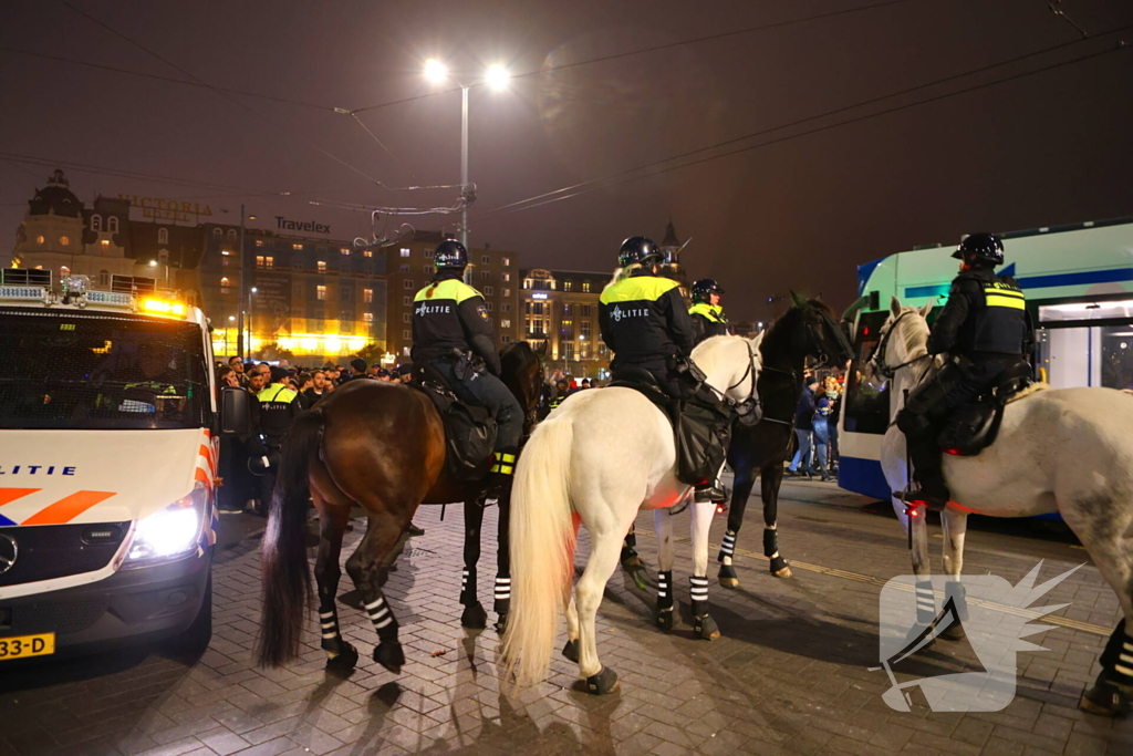 Honderden Maccabi-fans opweg naar ArenA