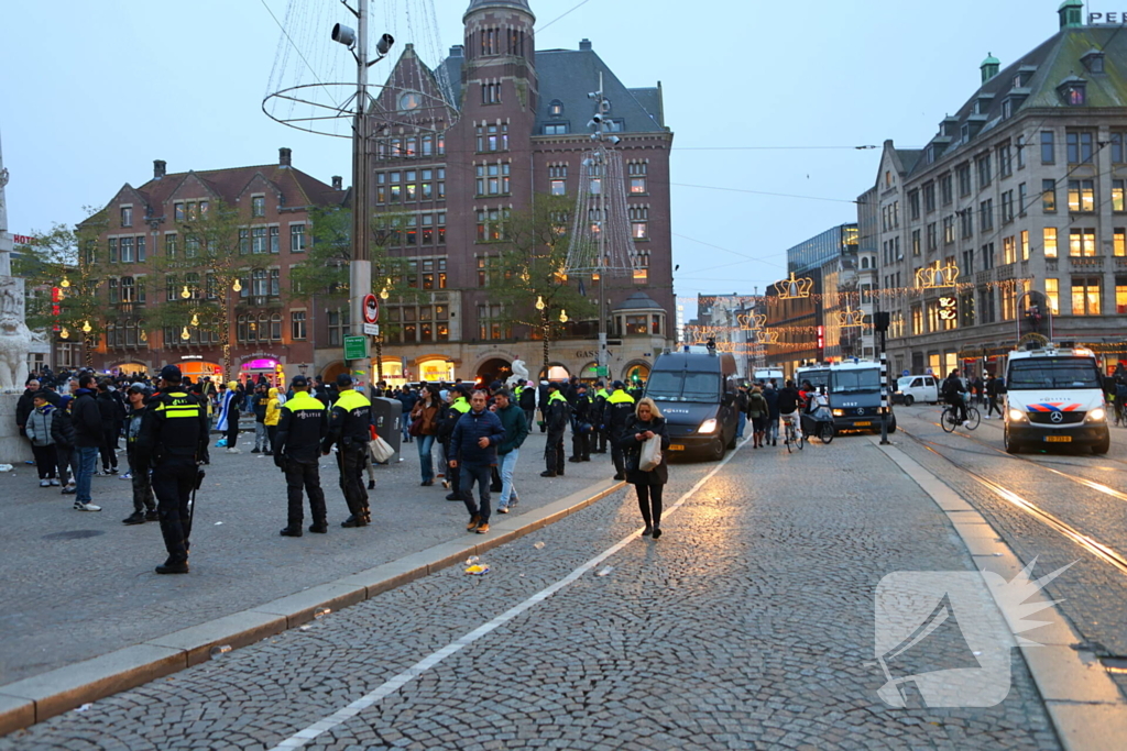 Honderden Maccabi-fans opweg naar ArenA