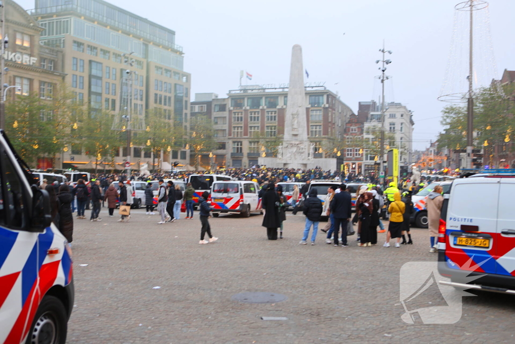 Honderden Maccabi-fans opweg naar ArenA