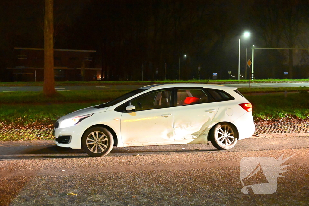 Auto's lopen schade op bij aanrijding