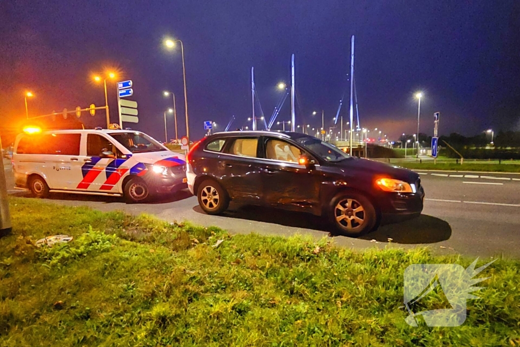 Ongeval op oprit naar snelweg