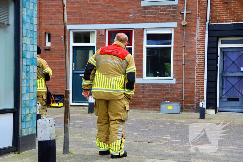 Bewoner gewond na val bij waterlekkage