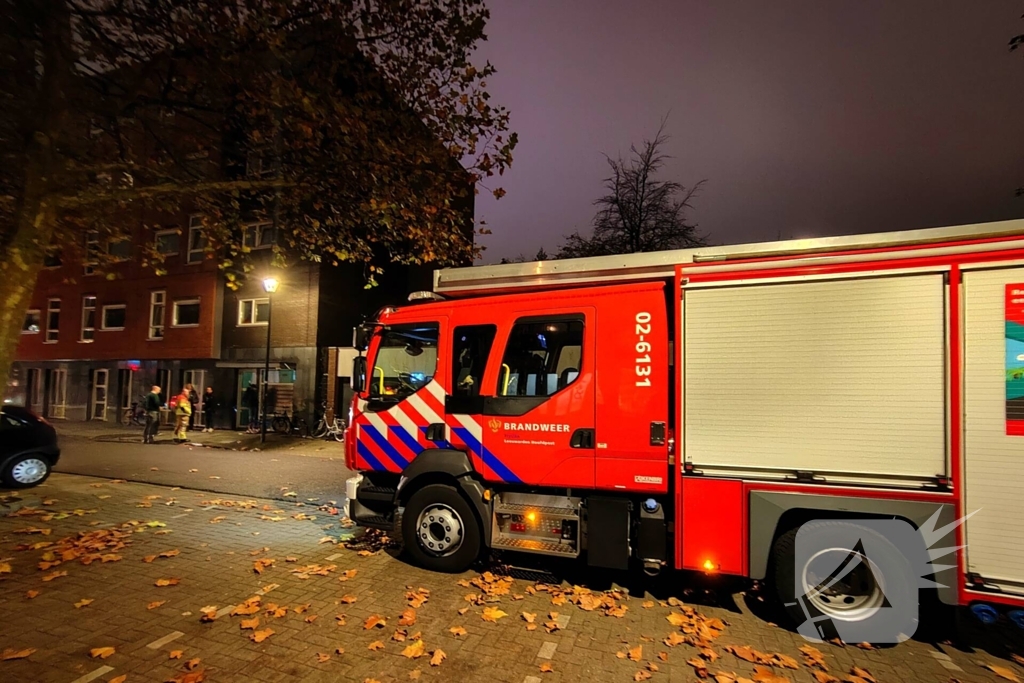 Brandweer ingezet voor wateroverlast in woning