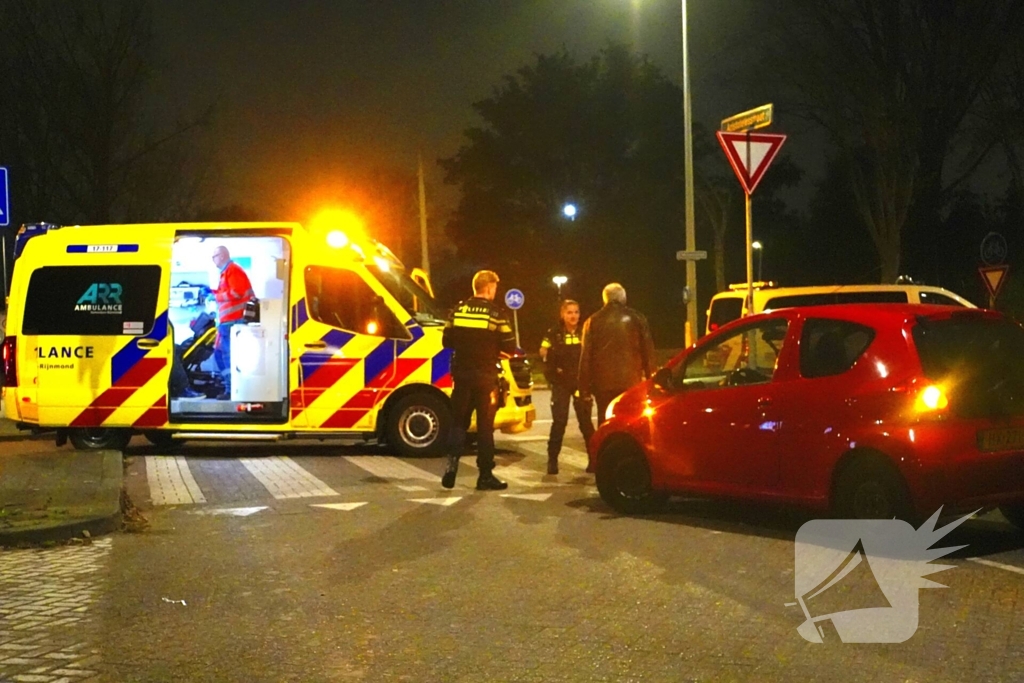 Fietser geschept door automobilist