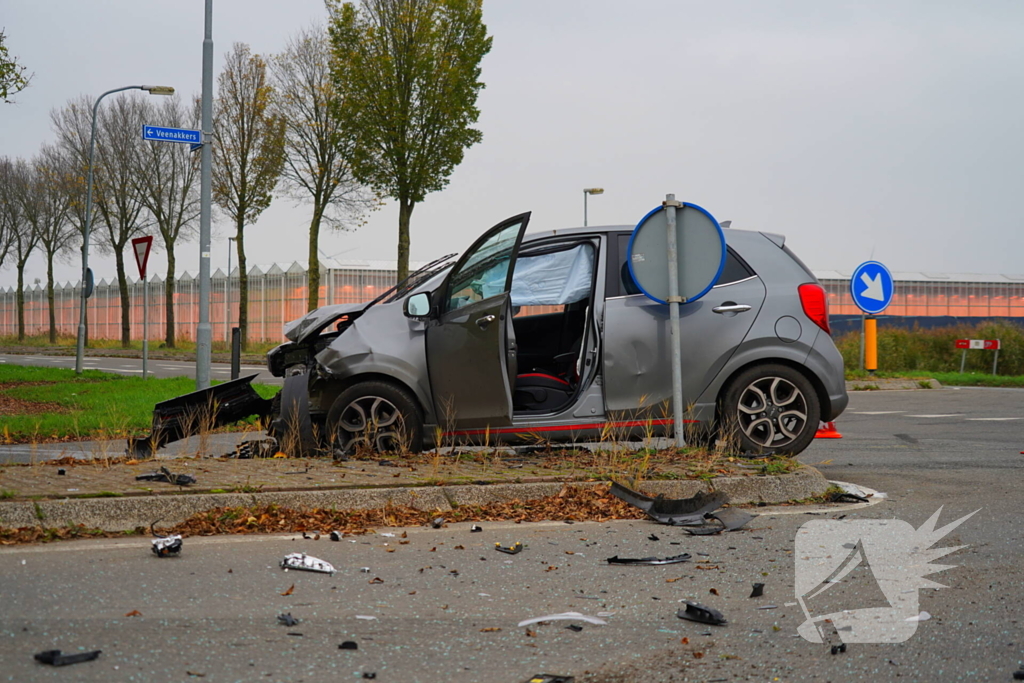 Ravage en drie gewonden bij aanrijding op beruchte kruising