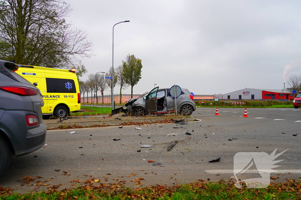 Ravage en drie gewonden bij aanrijding op beruchte kruising