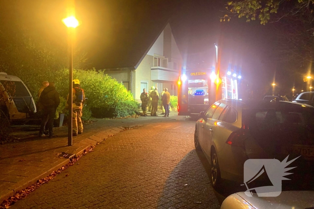 Brandweer gealarmeerd voor brand in magnetron