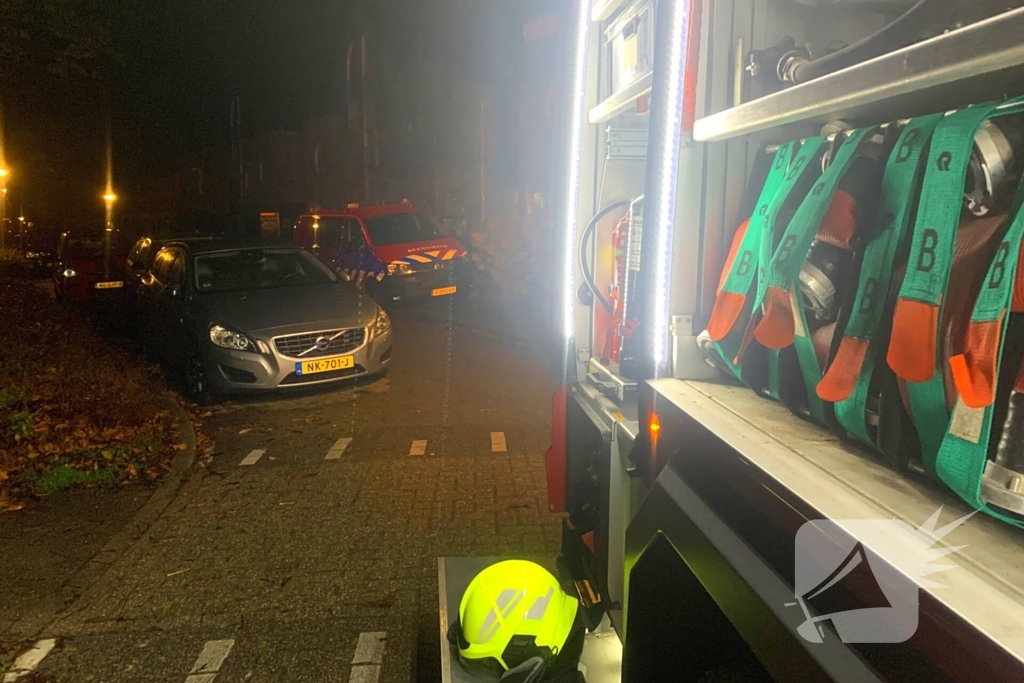 Brandweer gealarmeerd voor brand in magnetron