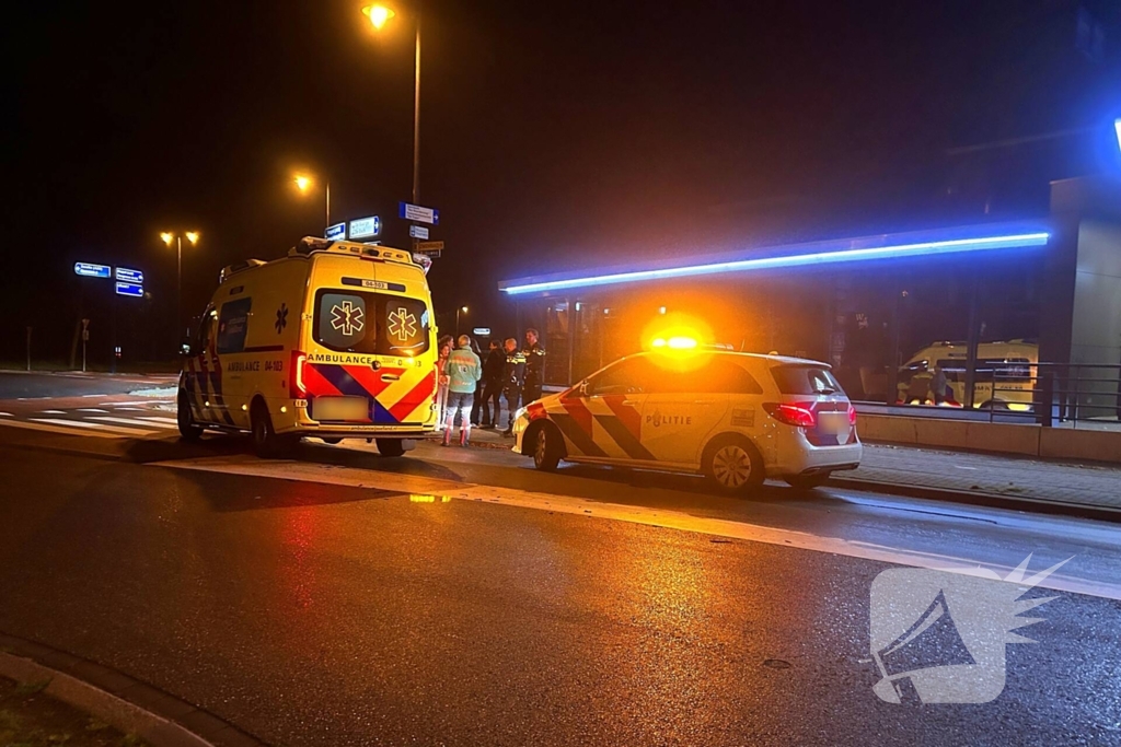 Vrouw gewond na val van fiets