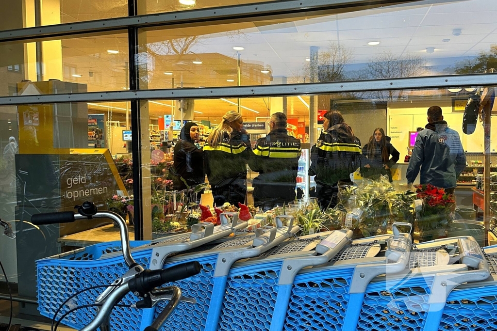 Overval op Albert Heijn supermarkt