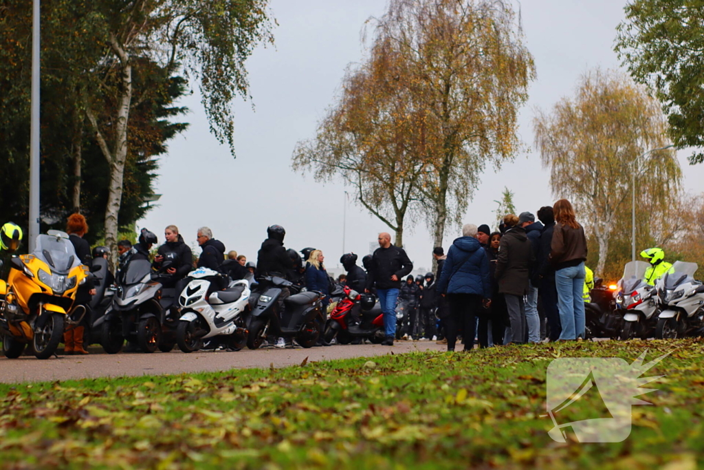 Ride out voor overleden scooterrijder van 18