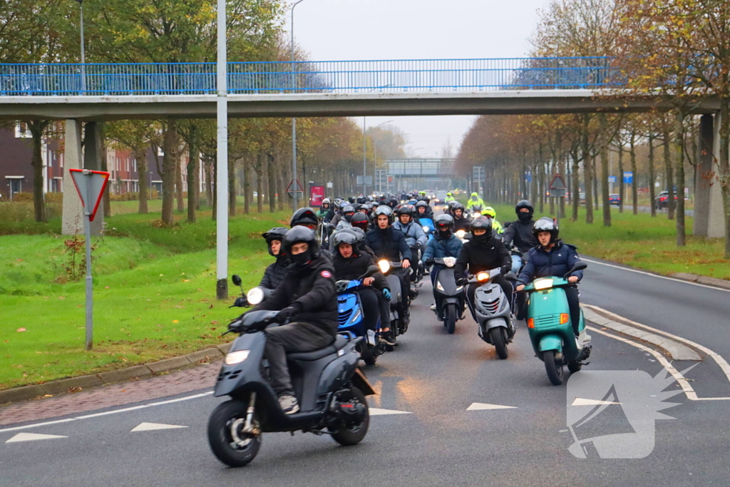 Ride out voor overleden scooterrijder van 18