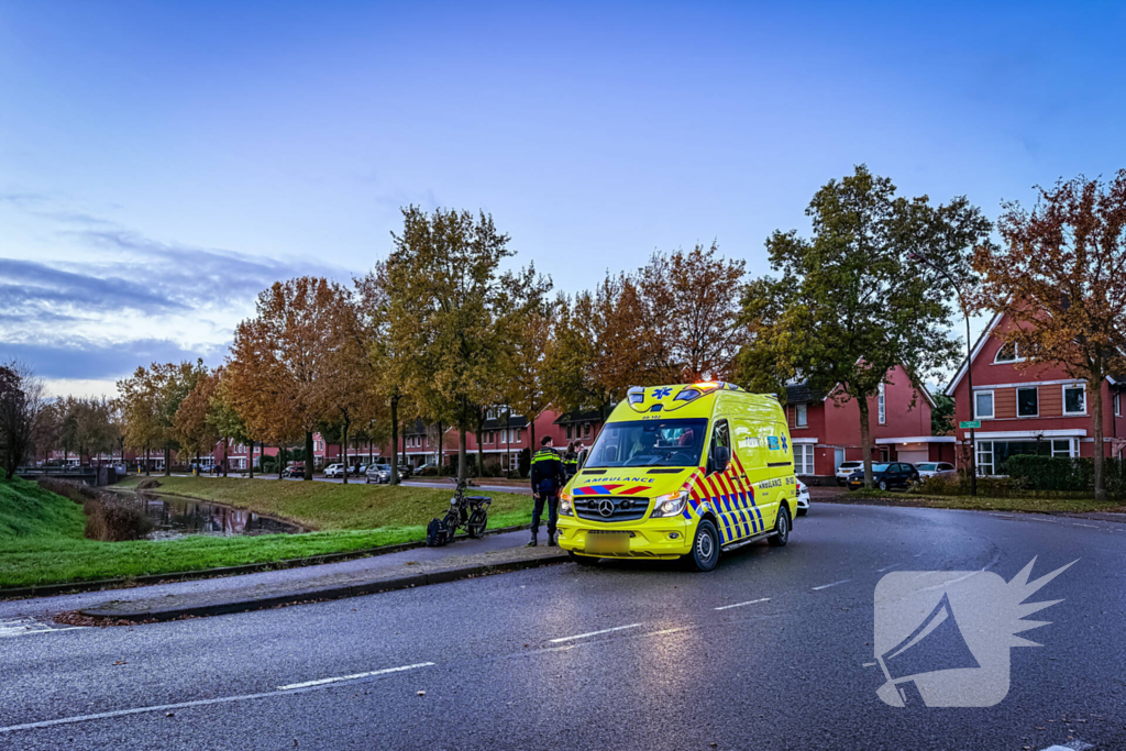 Scholier op fatbike gewond bij ongeval