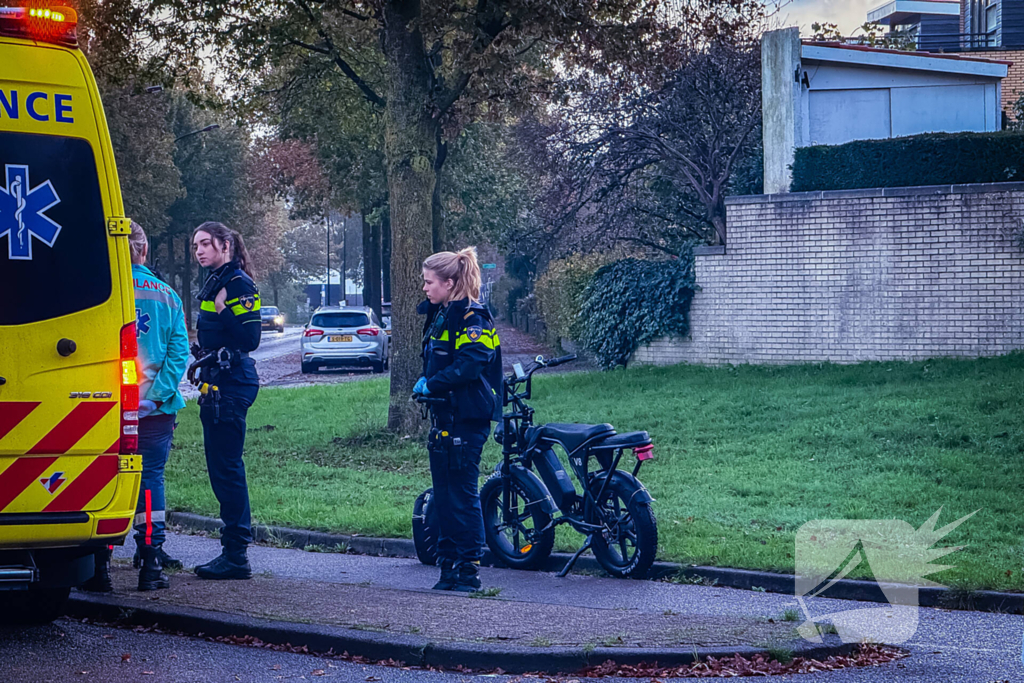 Scholier op fatbike gewond bij ongeval