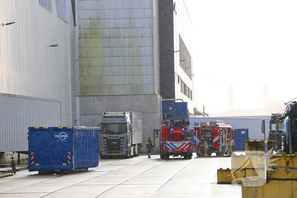 Grote brand in distributiecentrum van Albert Heijn