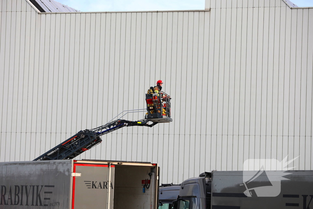 Grote brand in distributiecentrum van Albert Heijn