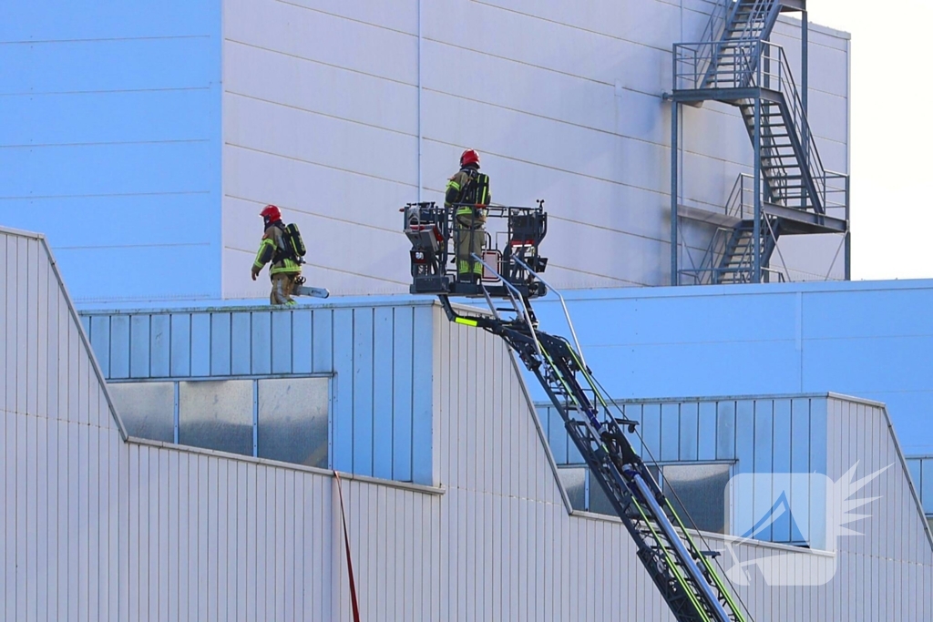 Grote brand in distributiecentrum van Albert Heijn