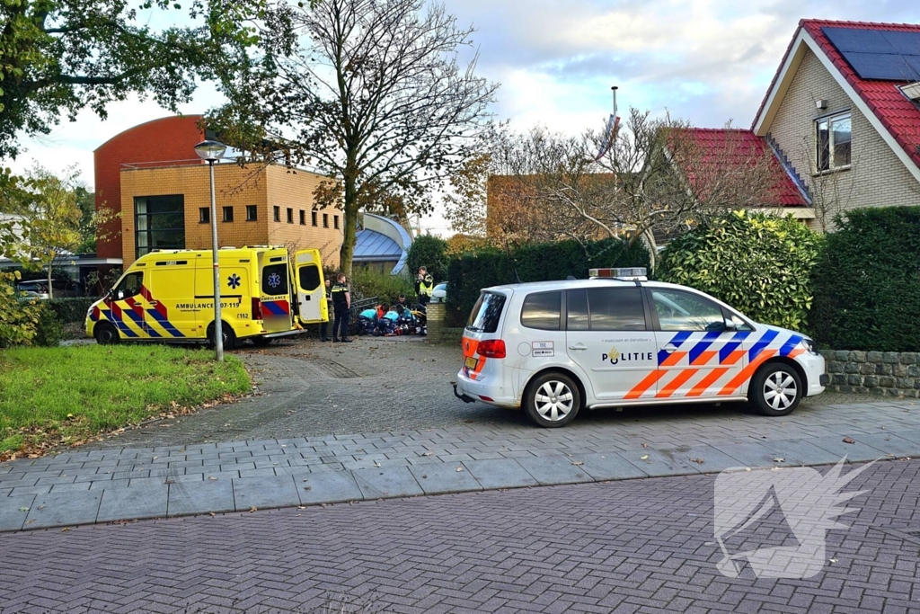 Brandweer assisteert bij medisch incident op straat