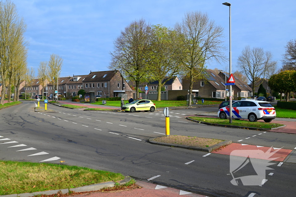 Fietser geschept op oversteekplaats