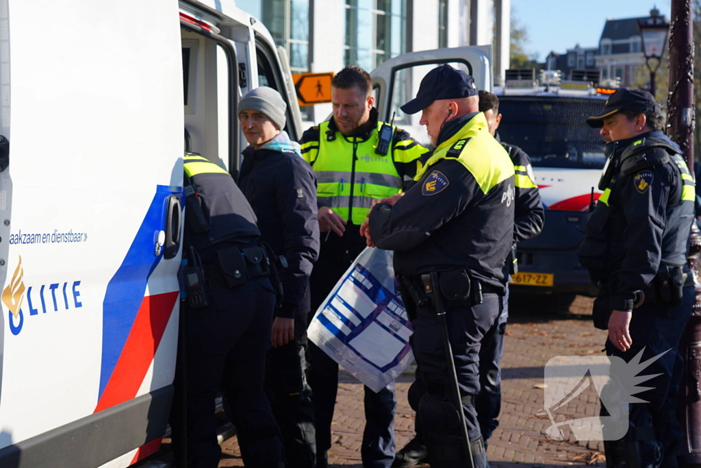 Tien activisten aangehouden bij protest