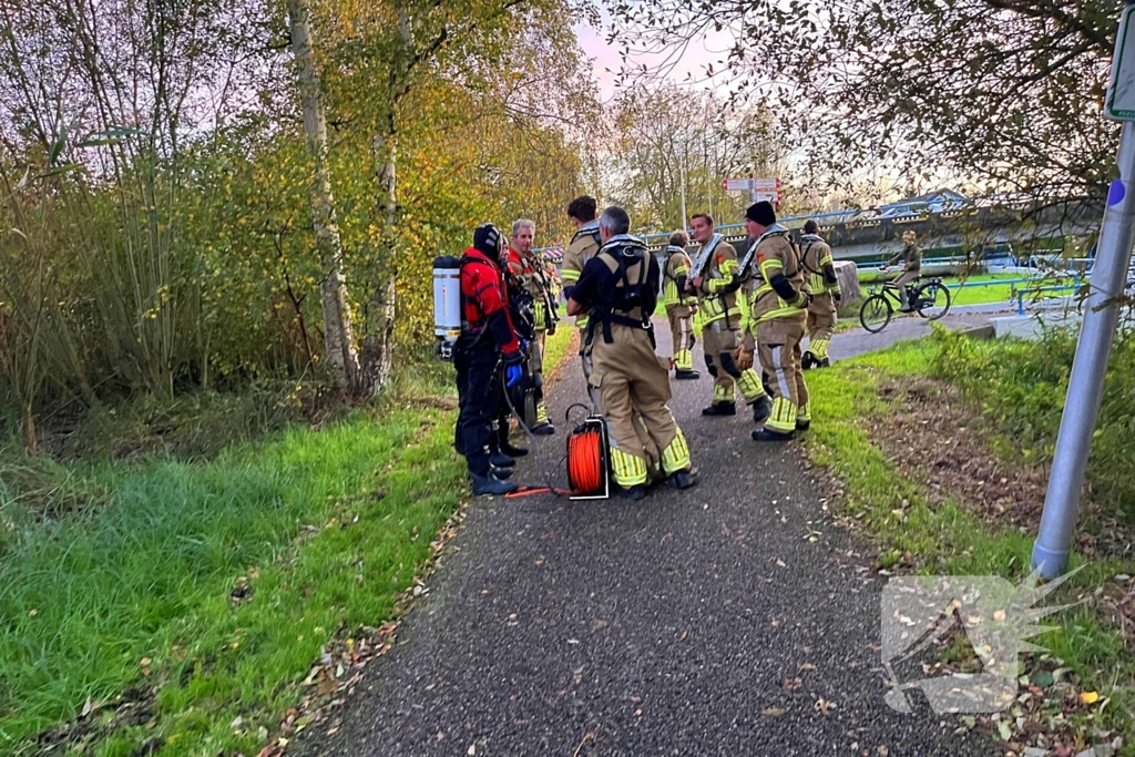 Grote brandweerinzet na melding persoon te water