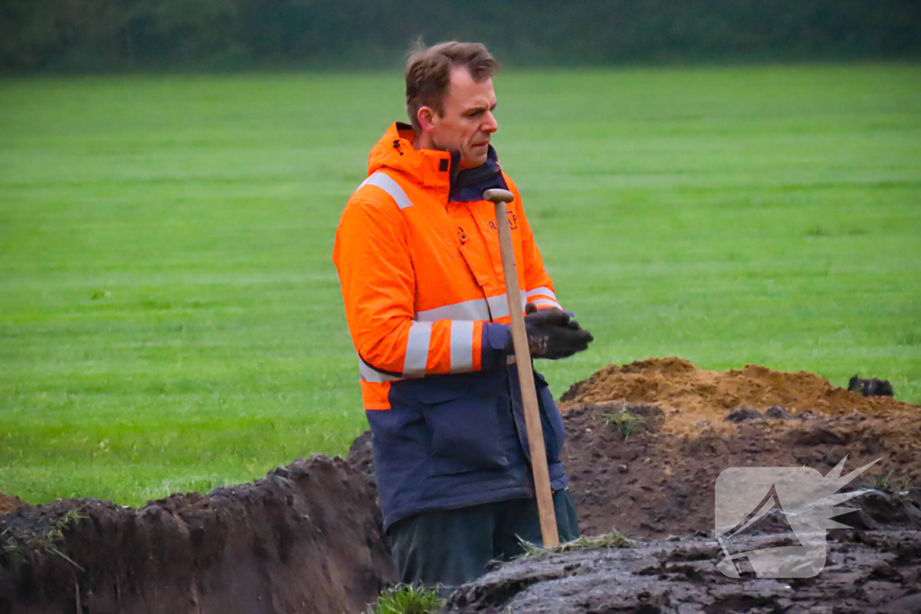 Grondverkleuring reden voor archeologische werkzaamheden