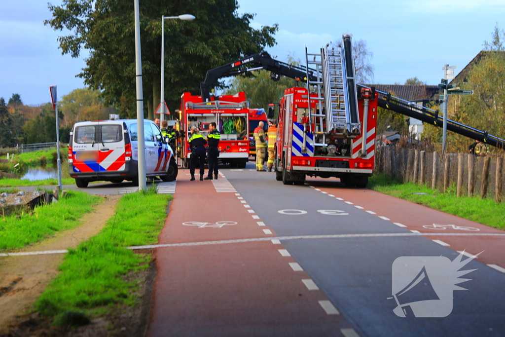 Automobilist verliest macht over stuur en belandt in sloot