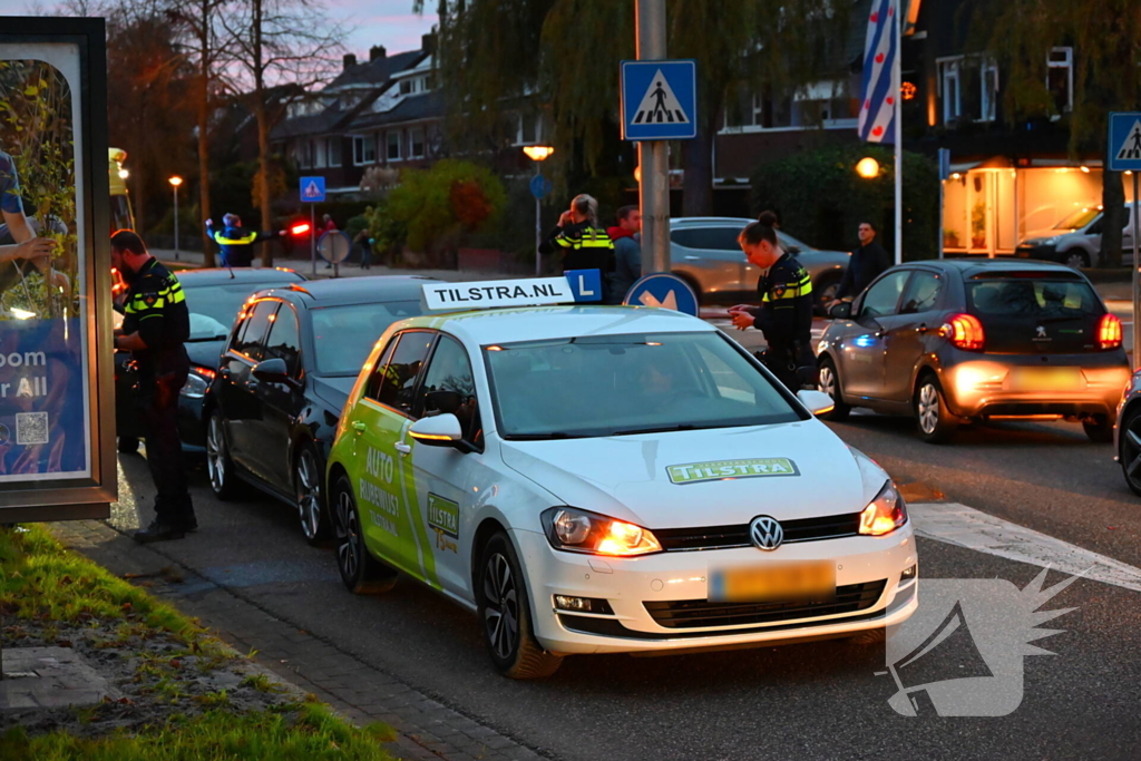 Drie voertuigen betrokken bij botsing