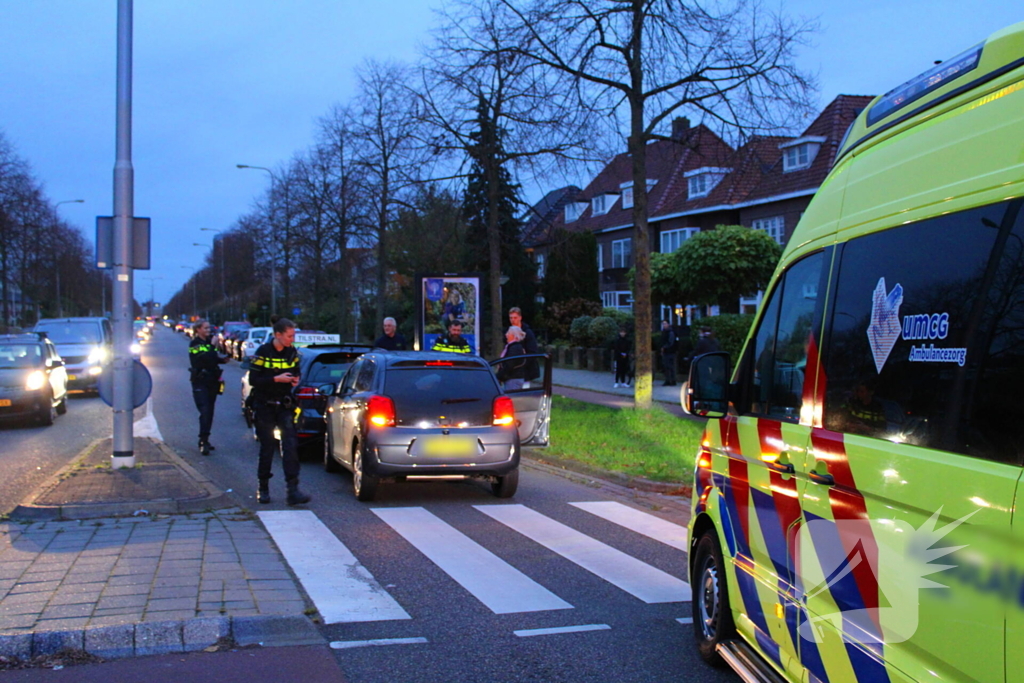 Drie voertuigen betrokken bij botsing