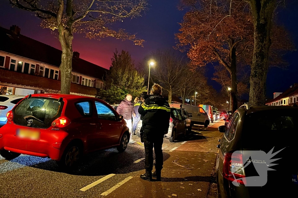 Kop-staart botsing met drie voertuigen zorgt voor verkeershinder