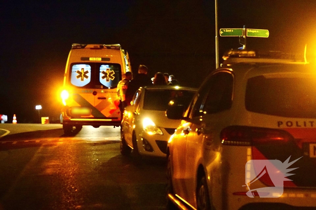 Scooterrijder raakt gewond bij aanrijding