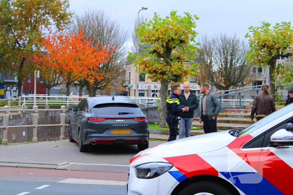 Fietser aangereden door automobilist oversteekplaats