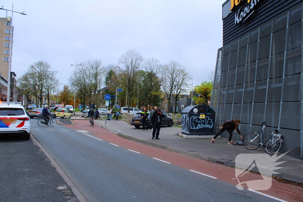 Fietser aangereden door automobilist oversteekplaats