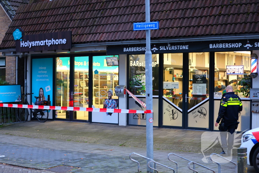 Telefoonwinkel overvallen door gewapende overvallers