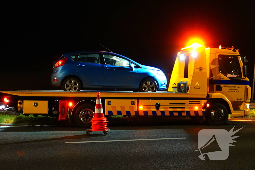 Zeven kilometer file na ongeval op snelweg