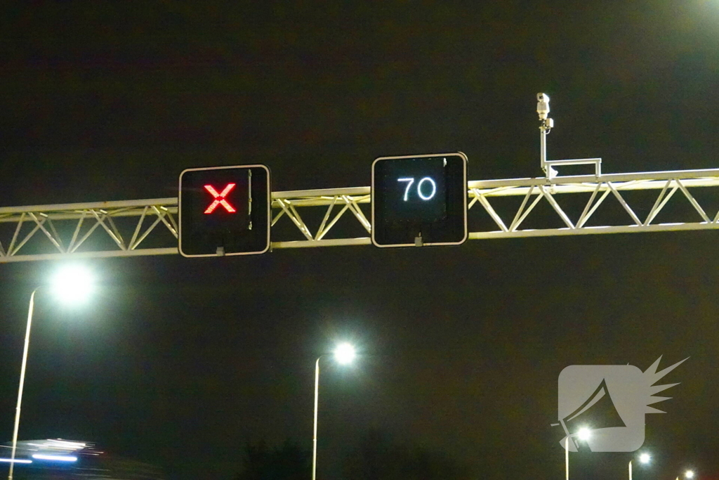 Zeven kilometer file na ongeval op snelweg