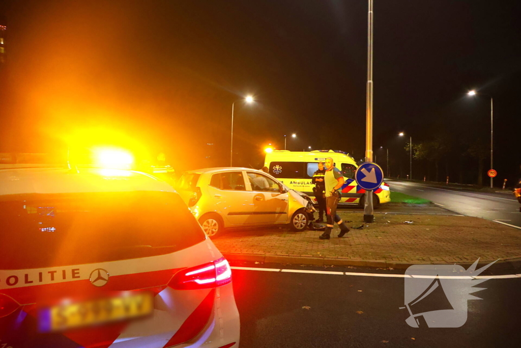 Rijbewijs ingenomen bij eenzijdig ongeval