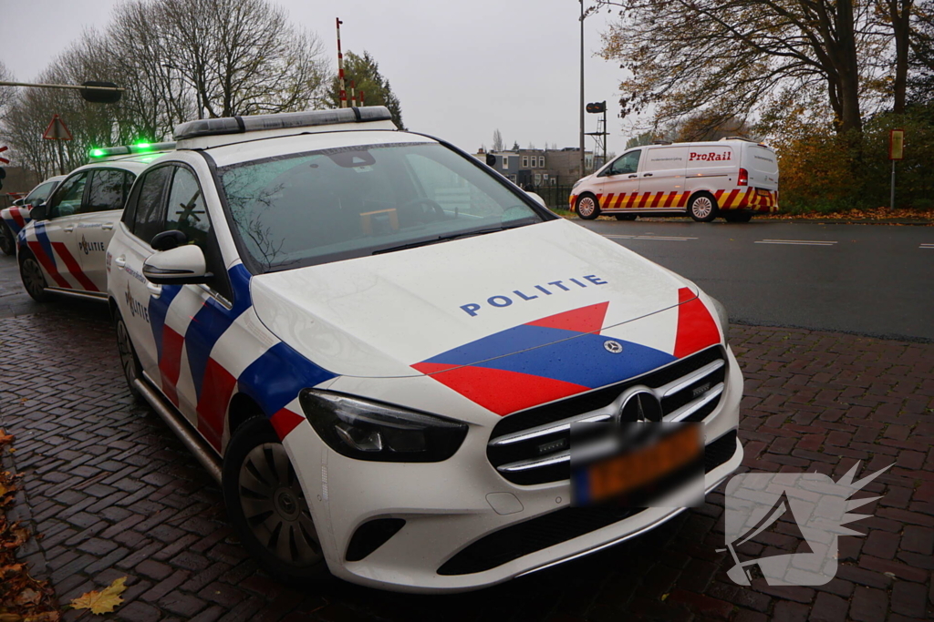 Fietser gewond bij botsing met trein