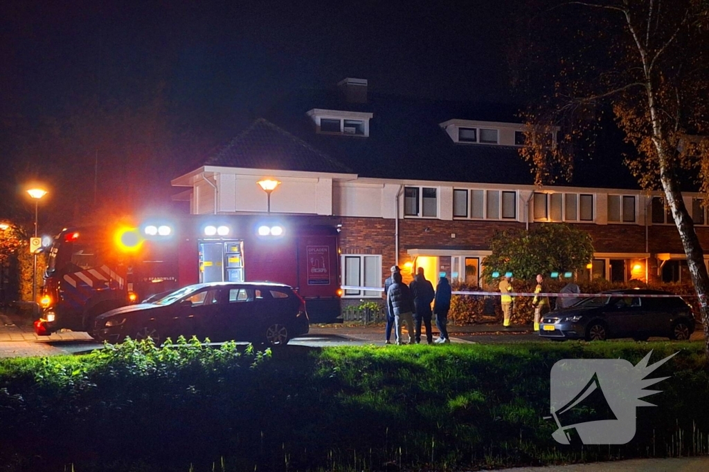 Woning afgezet na brandmelding, politie start onderzoek