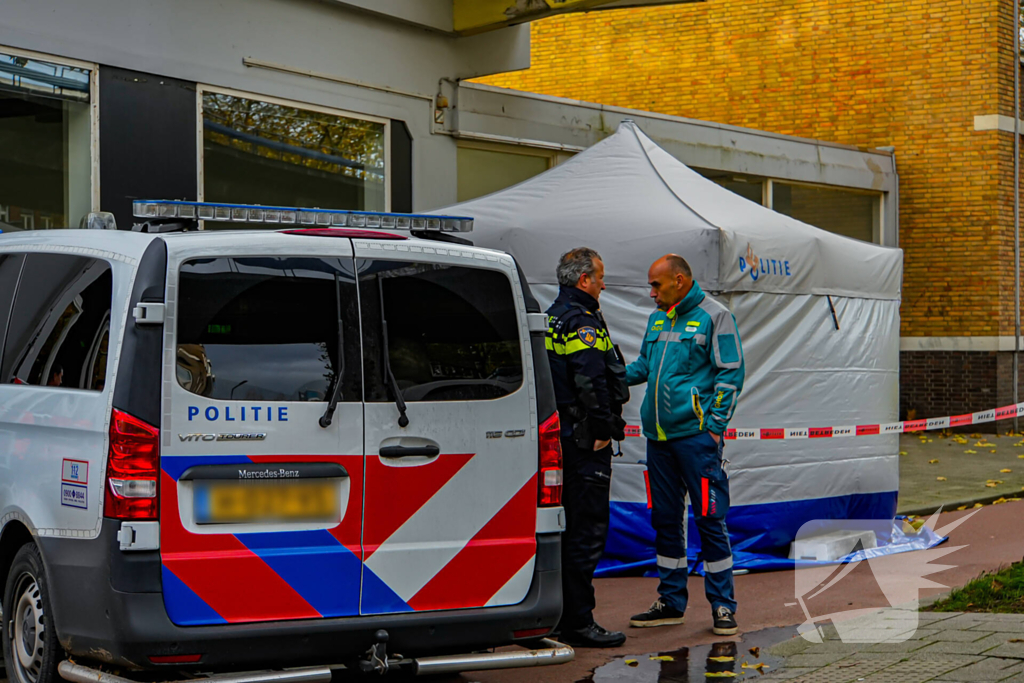 Politie doet onderzoek naar val van hoogte