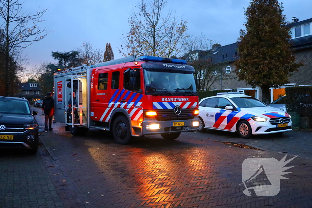 Schoorsteenbrand trekt veel bekijks