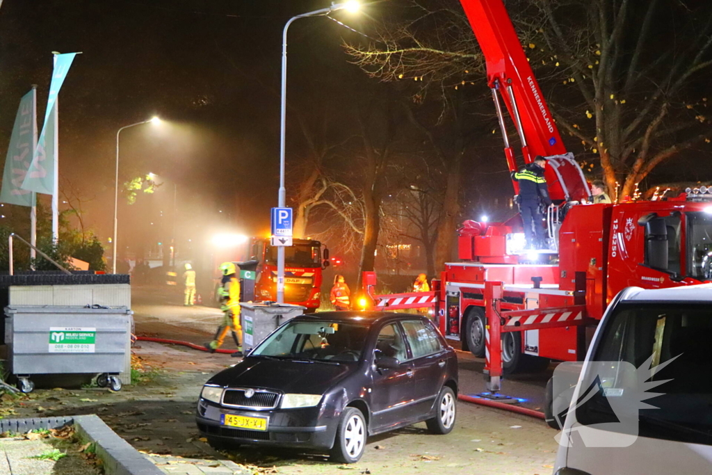 Grote brand in Sports Company, hotel ontruimd