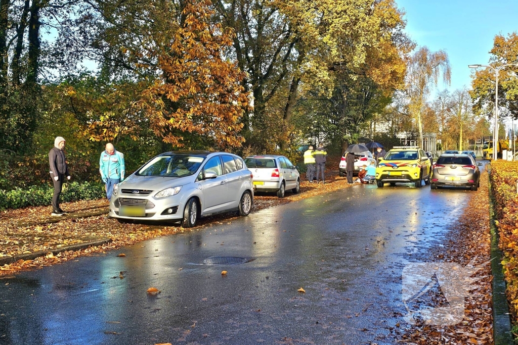 Fietser gewond bij aanrijding met personenwagen